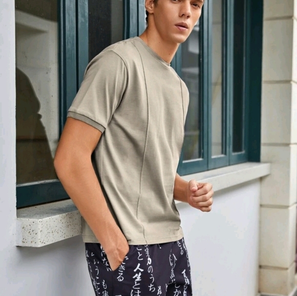 MEN'S FRONT SEAM SHORT SLEEVE SHIRTZ - Picture 3 of 8